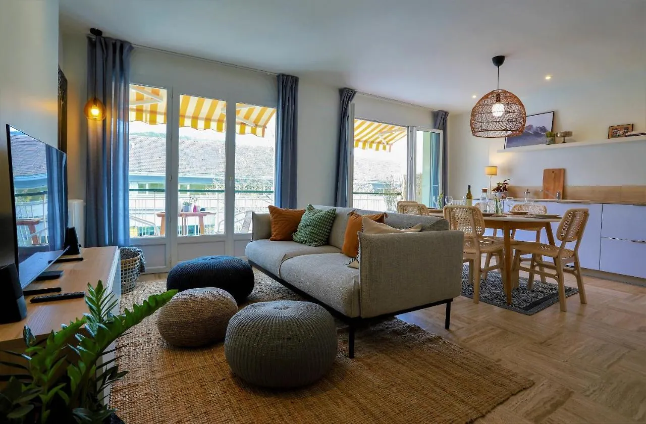 Reverie Urbaine 3 Etoiles - 3 Chambres, Plein Centre, Moderne, Tout Equipe Annecy Apartment