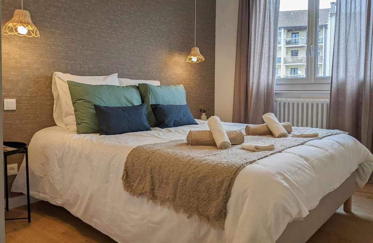 Reverie Urbaine 3 Etoiles - 3 Chambres, Plein Centre, Moderne, Tout Equipe Annecy